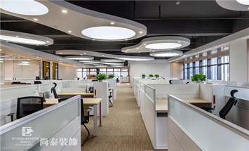 投資公司辦公室裝修設(shè)計，沉穩(wěn)大氣、鋼煉精簡！
