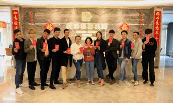 尚泰裝飾開(kāi)工大吉，人人有紅包，豬年開(kāi)門紅！